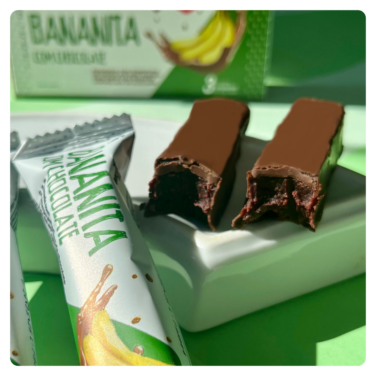 Bananita - Bananinha com Chocolate - Zero Açúcar 75 g