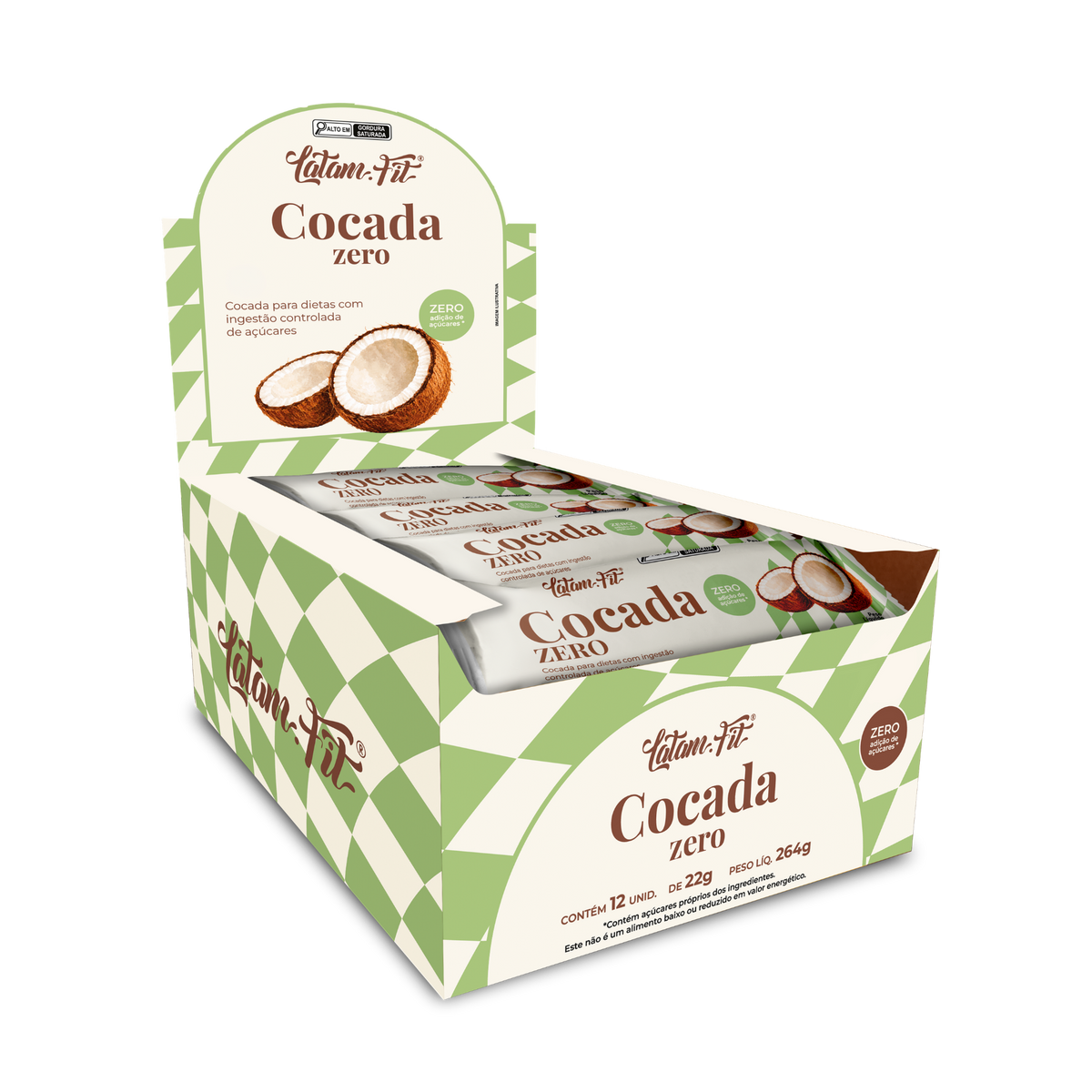 Cocada Zero Açúcar 264g