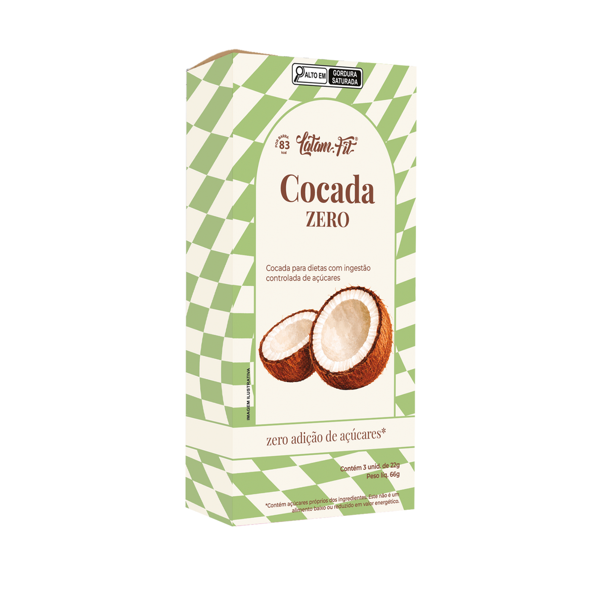 Cocada Zero Açúcar 66g