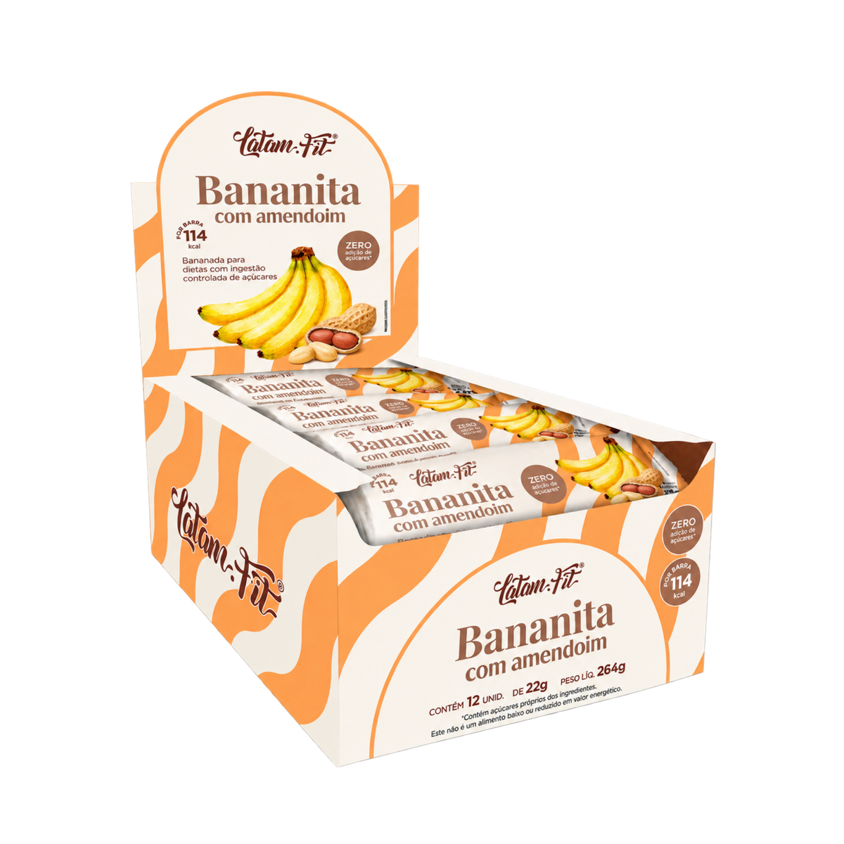 Banana + Amendoim + Chocolate - Zero Açúcar 300g
