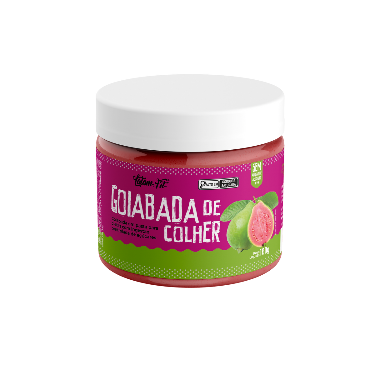 LATAM FIT GOIABADA DE COLHER  ZERO AÇUCAR 150G