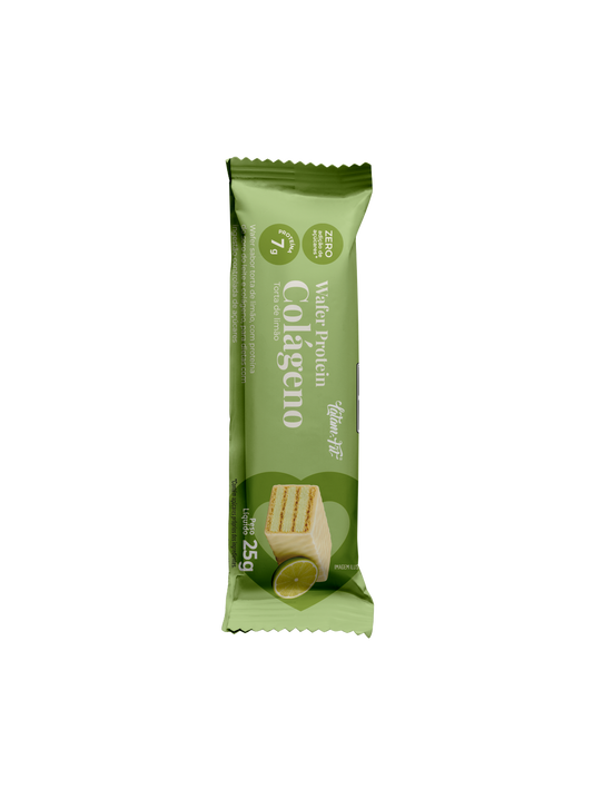 Wafer Protein de Torta de Limão com Colágeno