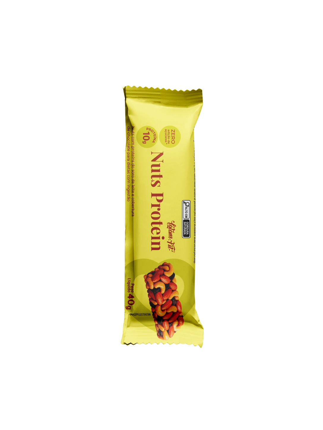 Nuts + Proteína 10g (12 uni. de 40g cada)