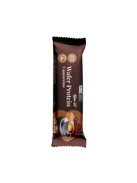 Wafer sabor Cappuccino coberto com Chocolate 300g