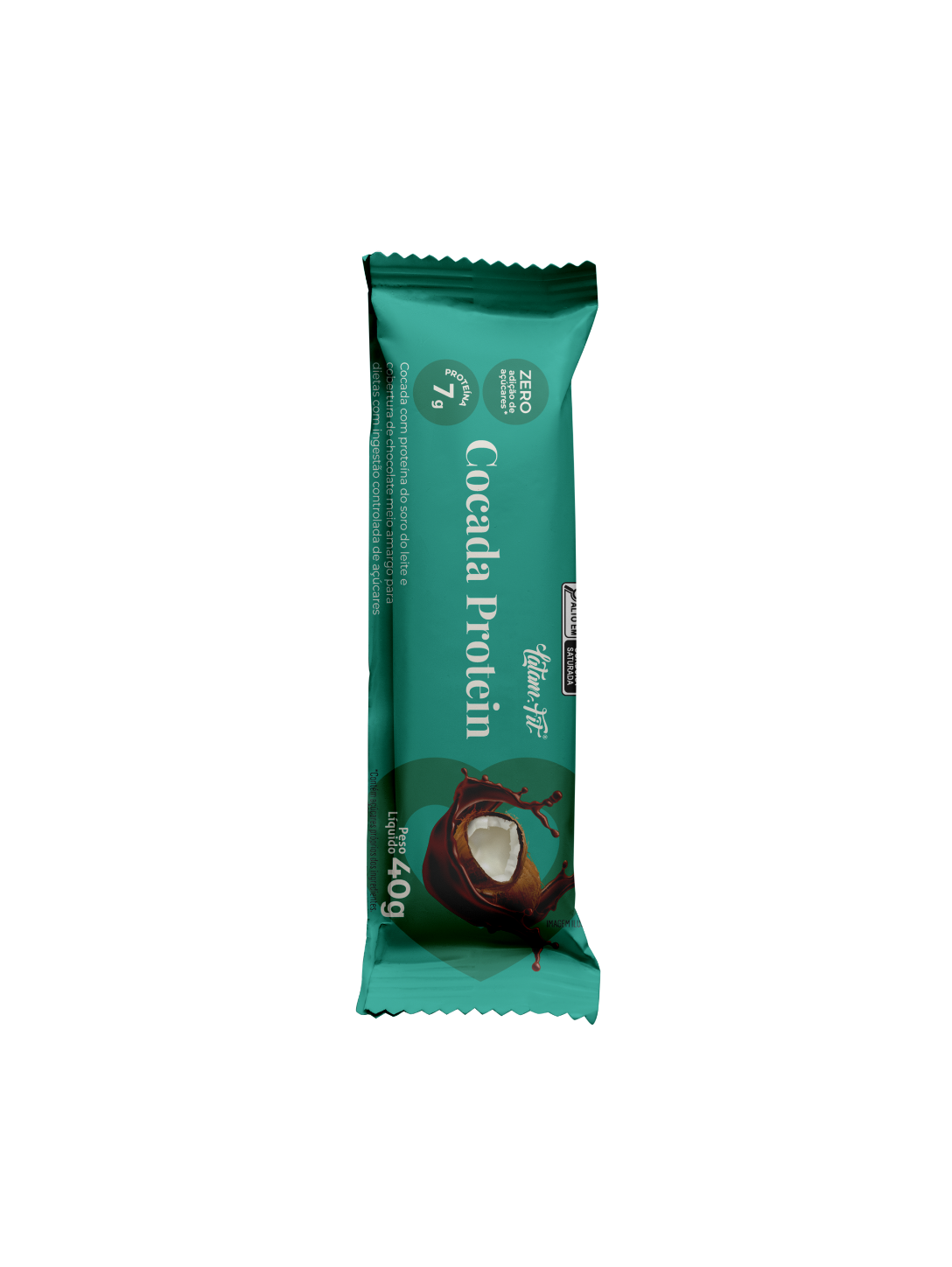 Cocada com Chocolate + Proteína 480g