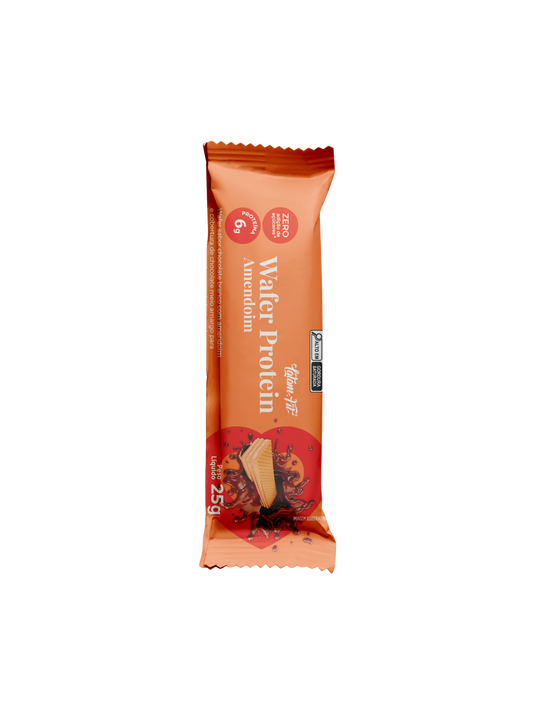 Wafer sabor Amendoim coberto com Chocolate 300g