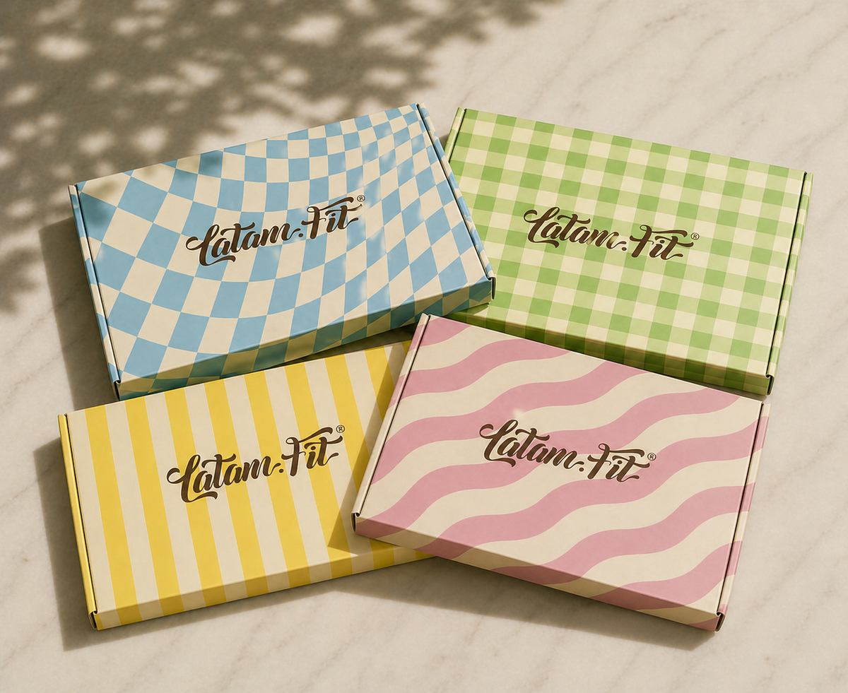 CAIXA PRESENTE - GIFT BOX - ZERO AÇÚCAR - LATAM FIT E LATAM PROTEIN