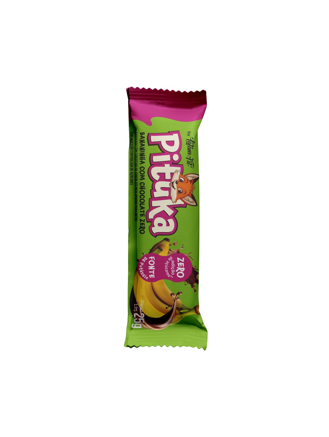 Pituka - Bananinha com Chocolate Zero Açúcar - 300g