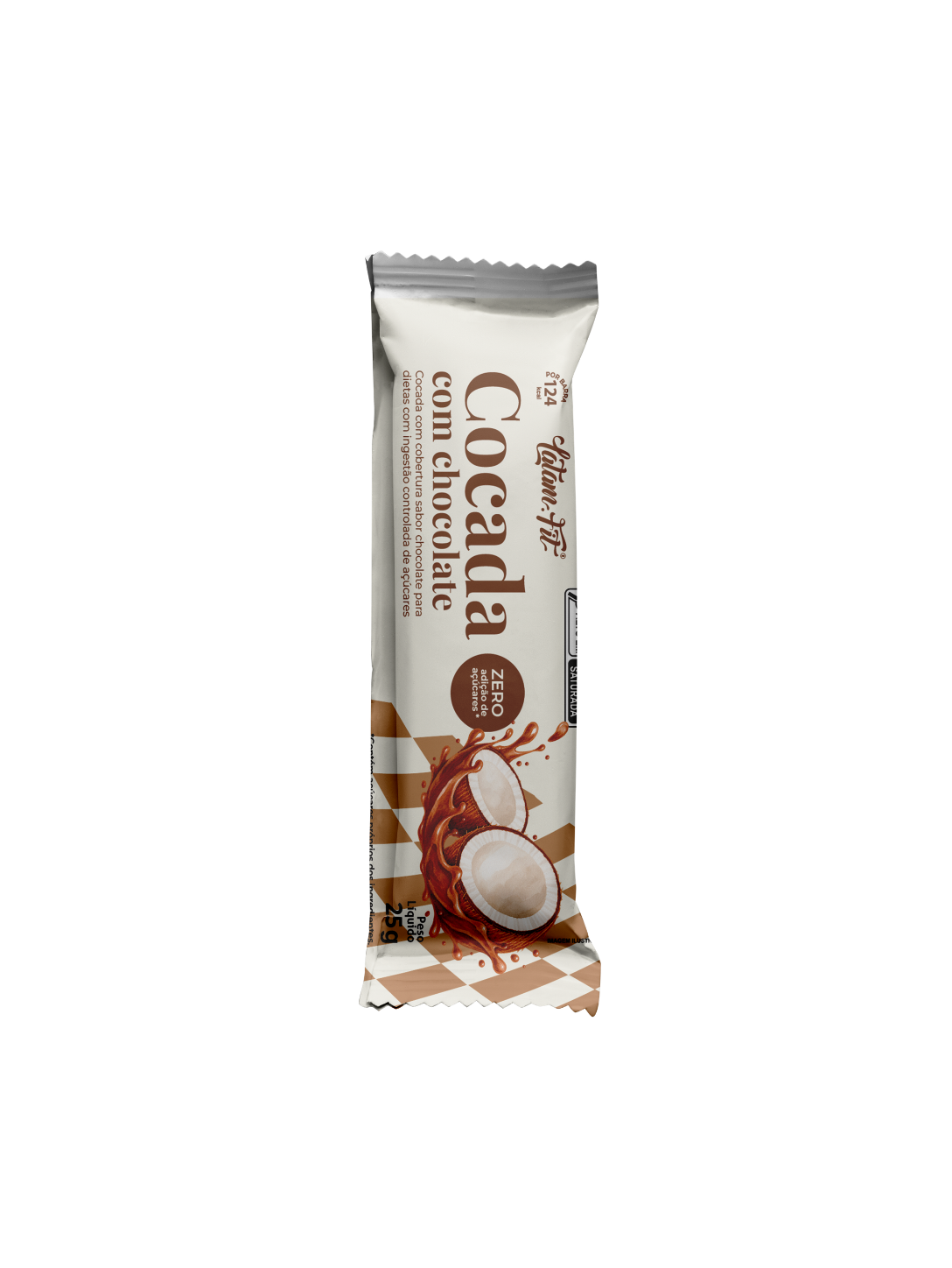 Cocada com Chocolate Zero Açúcar - 300g