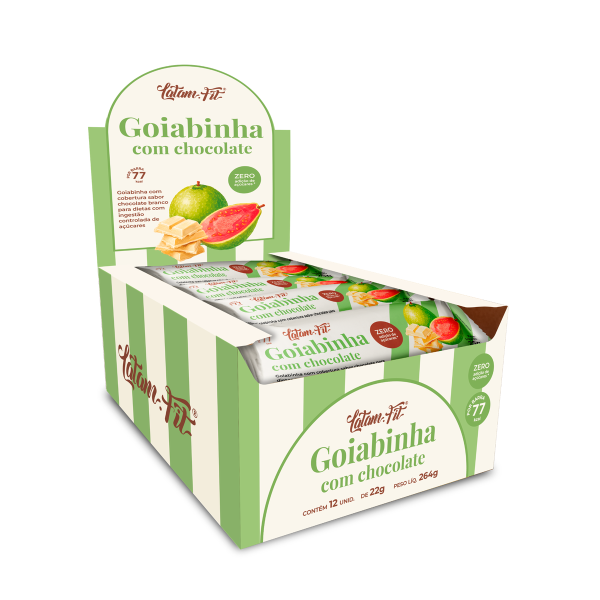 Goiabinha com Chocolate Branco - 300g