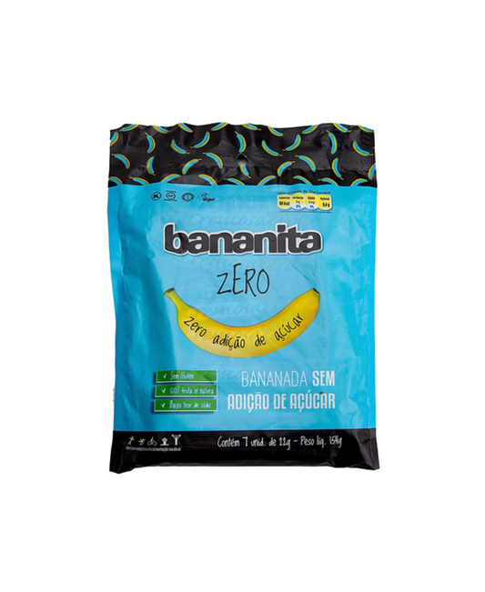 Blister Bananita - Bananinha Zero Açúcar 154g