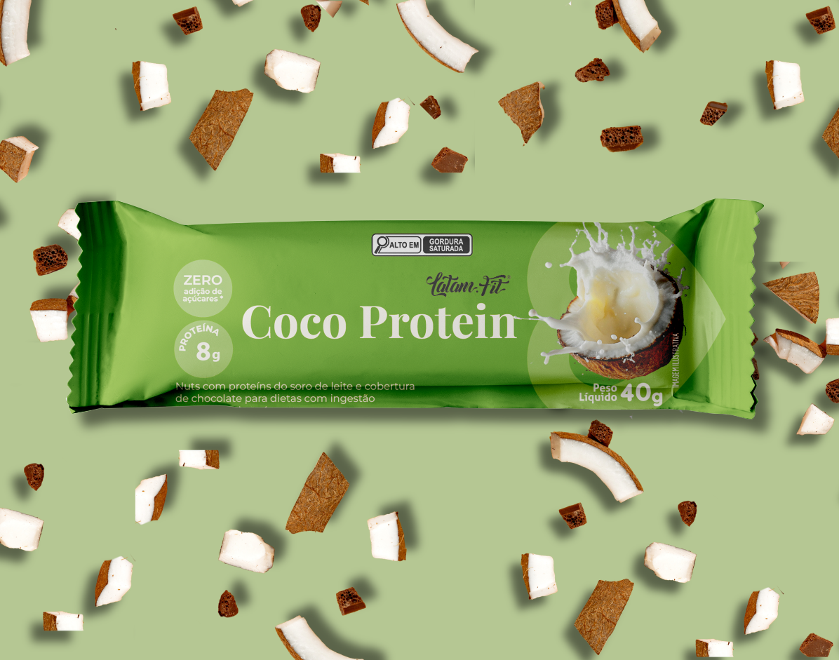 Coco + Proteína 8g (12 uni. de 40g cada)