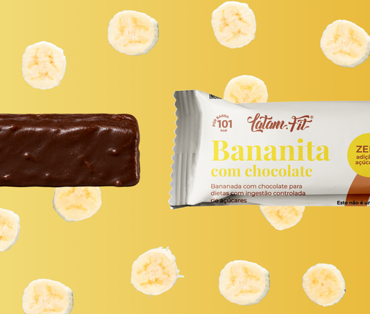 Bananita - Bananinha + Chocolate Zero Açúcar - 300g